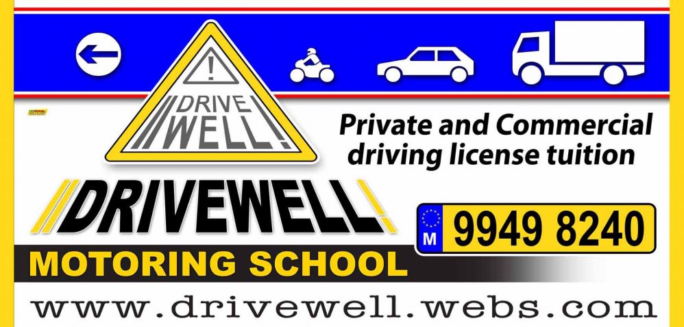 News malta, Drivewell Motoring School malta